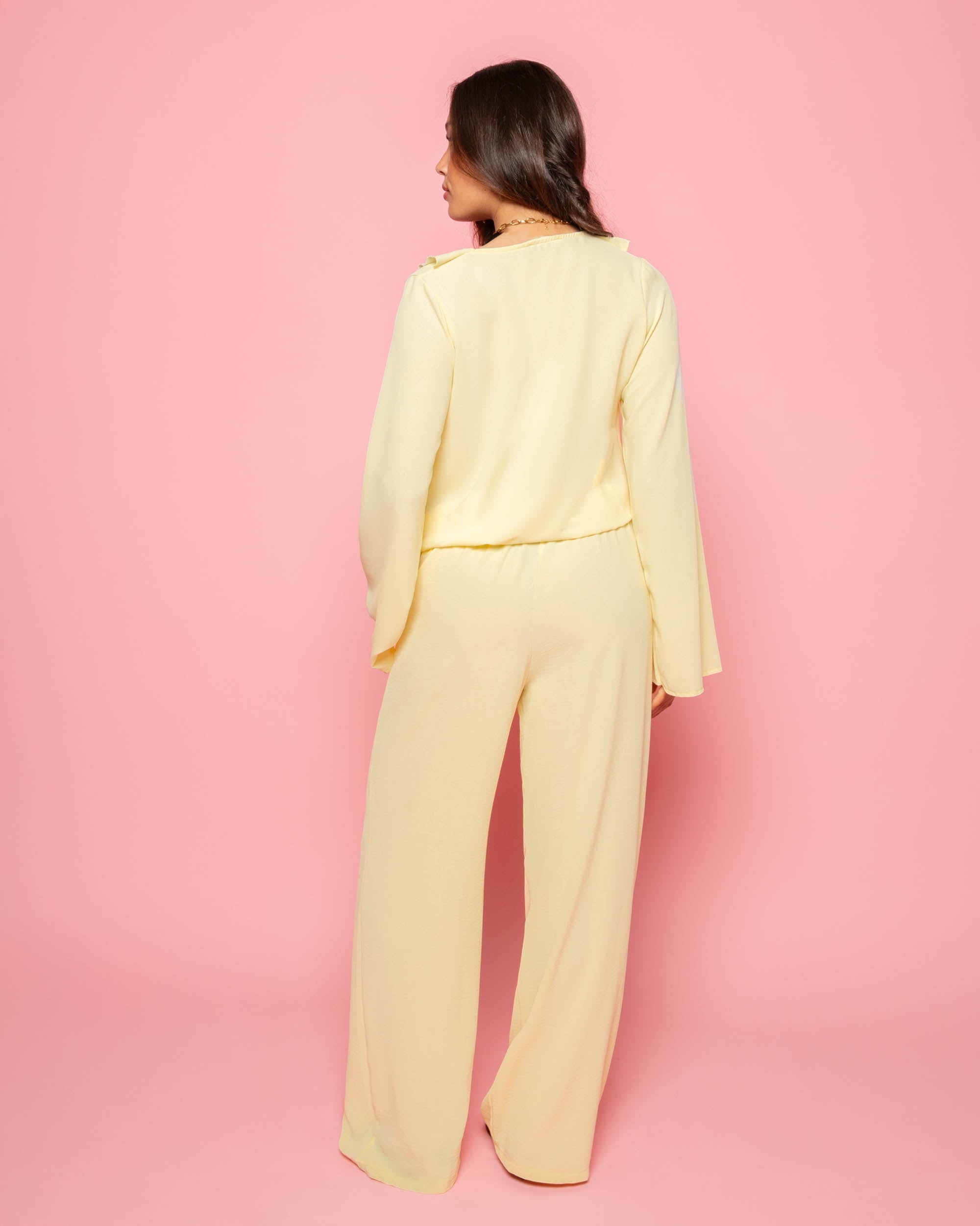 JULIE PANTALON PETITE BUTTER YELLOW