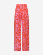 JULIE LEOPARD PANTALON PETITE ORANGE