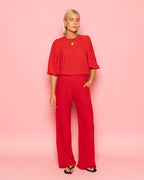 JULIE PANTALON PETITE RED