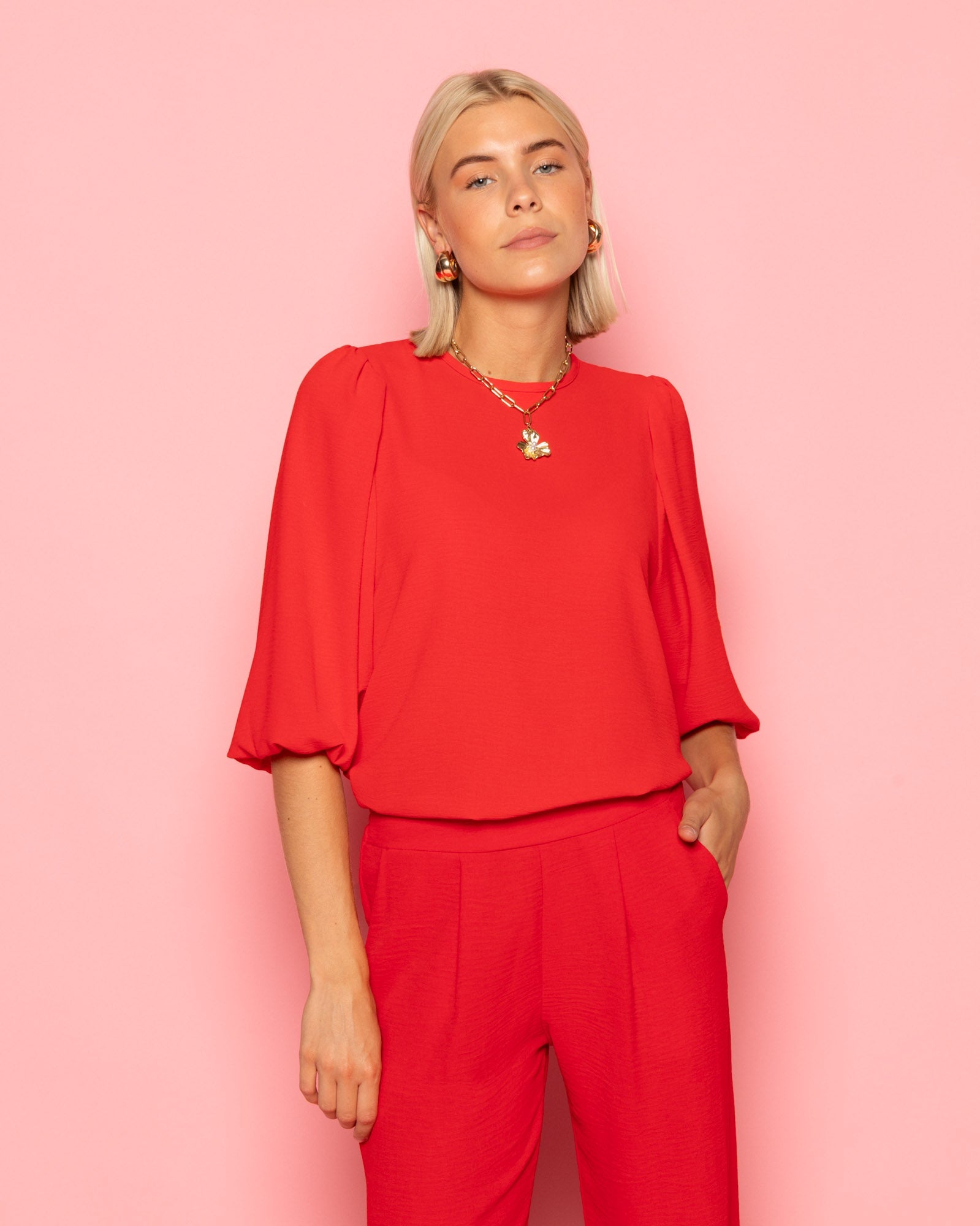 JULIE PANTALON PETITE RED