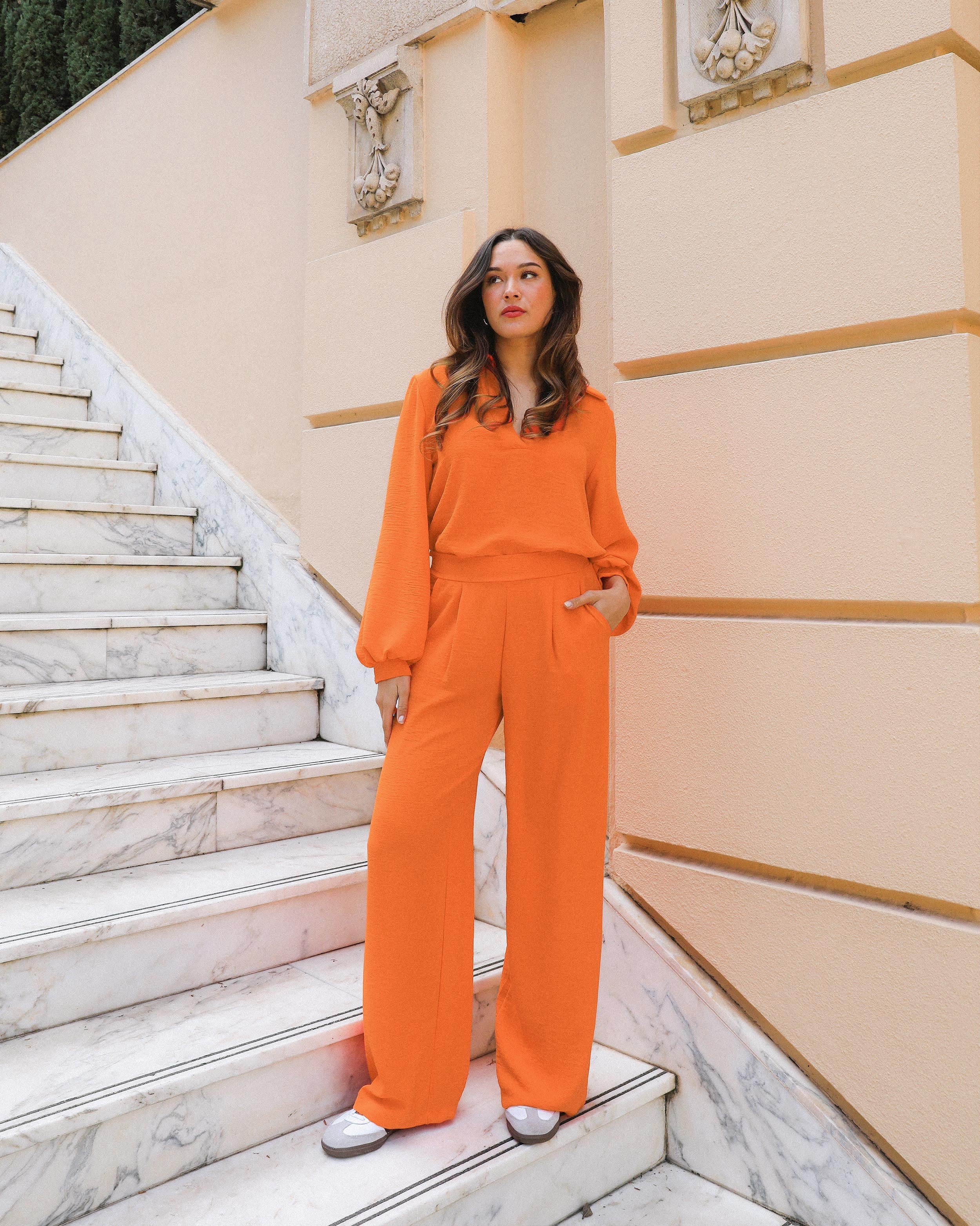 JULIE PANTALON PETITE ORANGE
