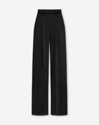 JULIE SATIN PANTALON PETITE BLACK