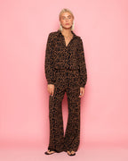JULIE LEOPARD PANTALON PETITE