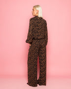 JULIE LEOPARD PANTALON PETITE