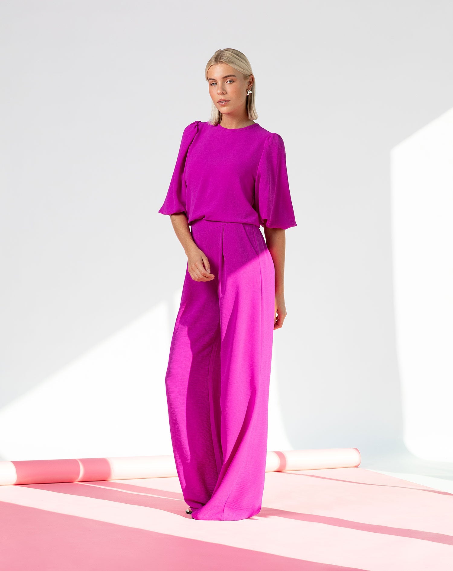 JULIE PANTALON PETITE MAGENTA