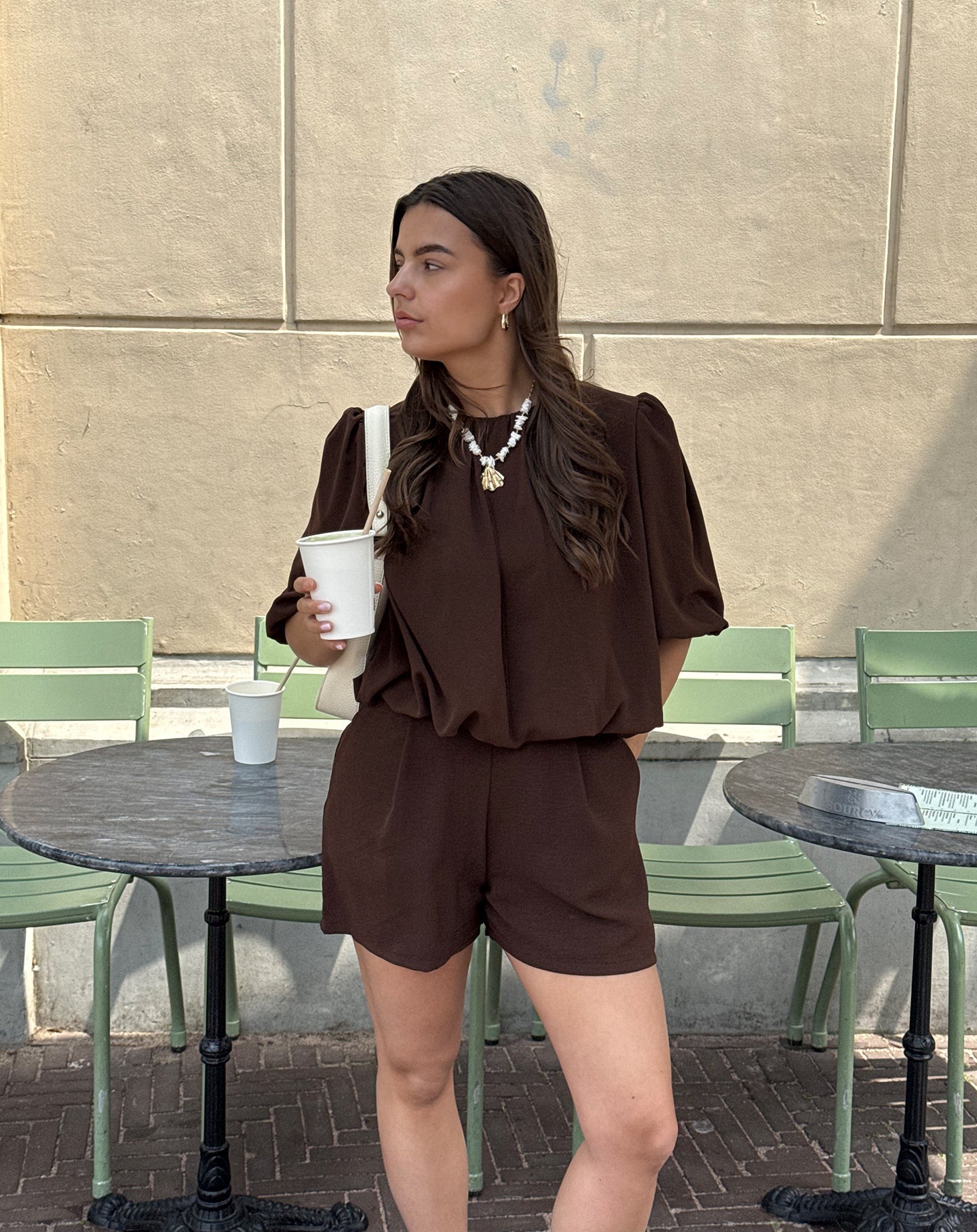 JULIE SHORTS BROWN