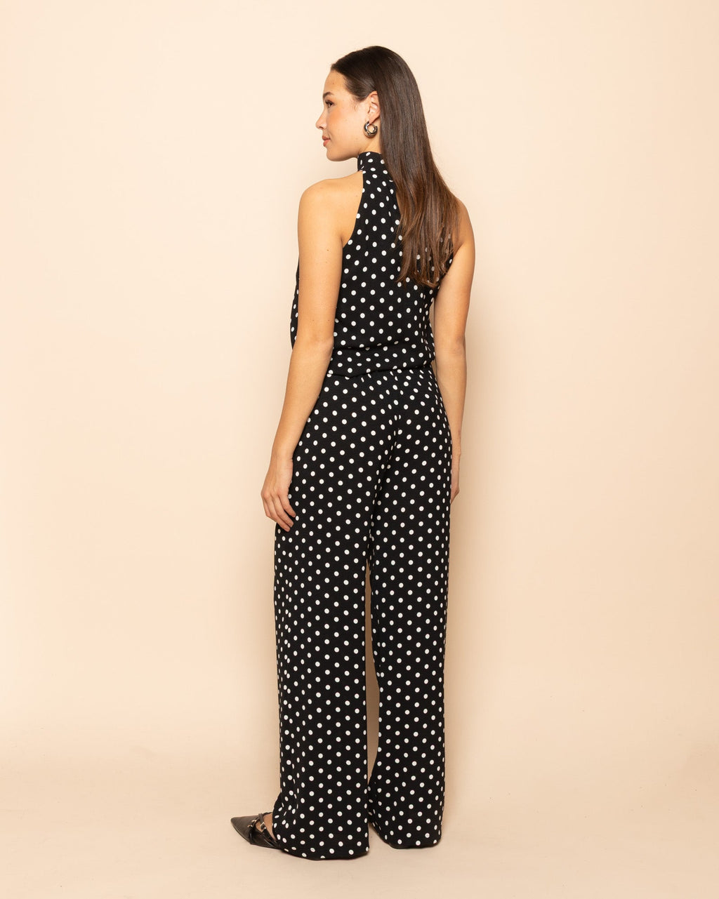 JULIE DOT PANTALON PETITE BLACK