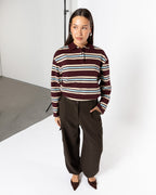 CARGO PANTALON PETITE BROWN