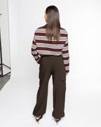 CARGO PANTALON PETITE BROWN