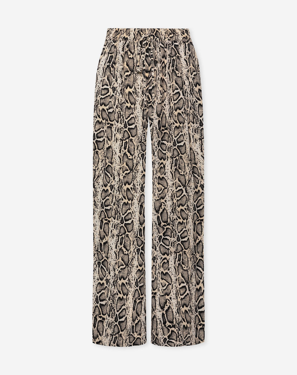 JULIE SNAKE WIDE LEG PANTALON PETITE BEIGE