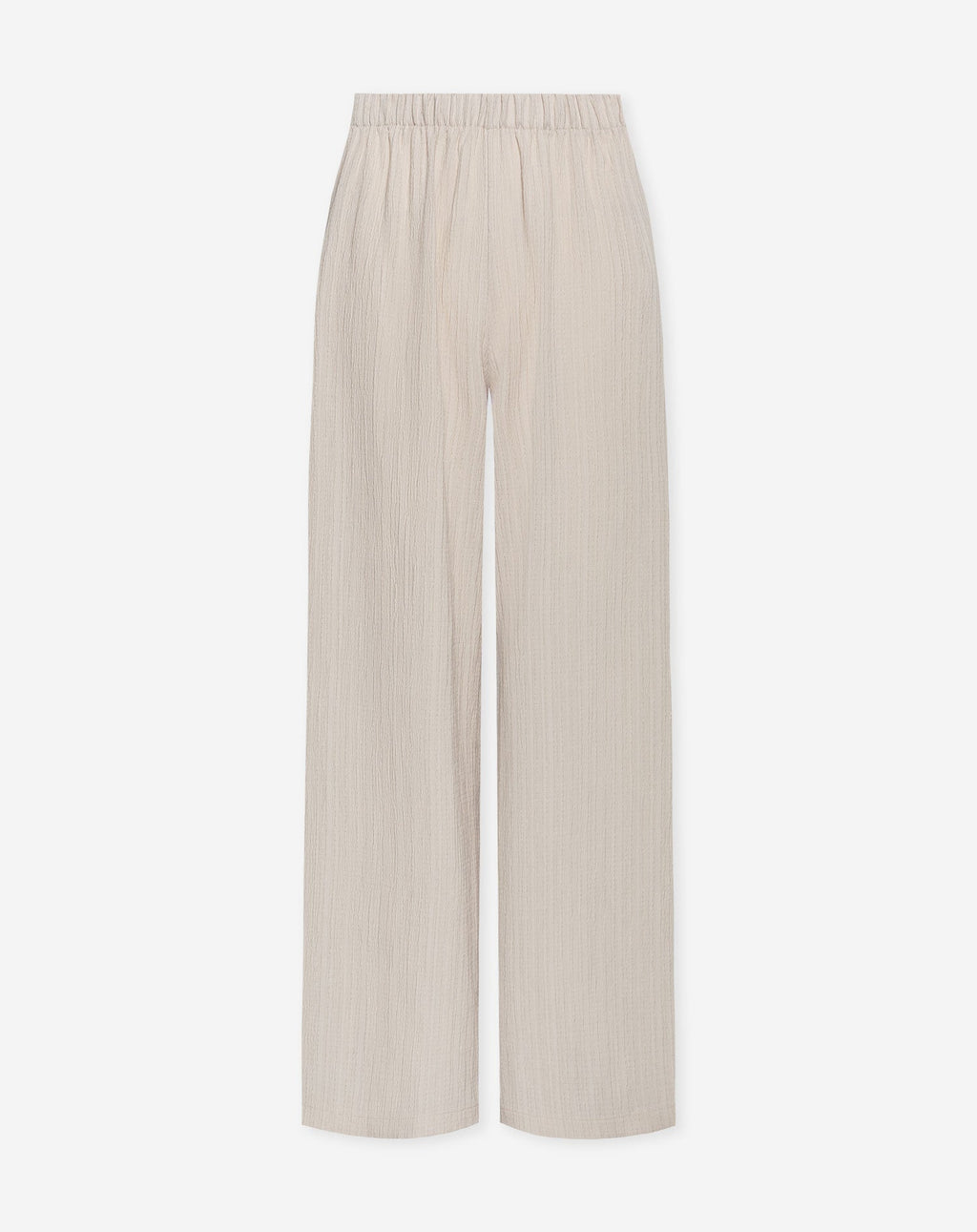 MIMMI STRUCTURE PANTS PETITE BEIGE