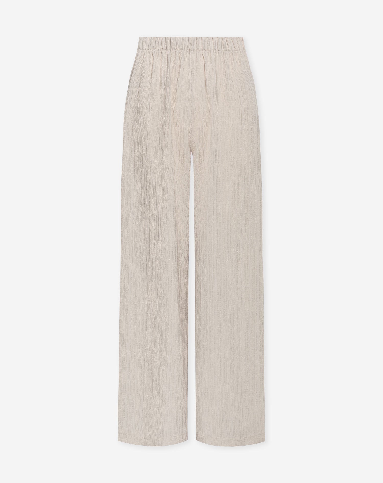 MIMMI STRUCTURE PANTS PETITE BEIGE