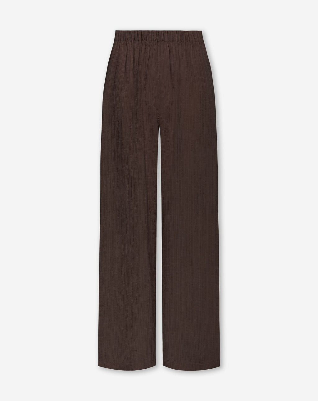 MIMMI STRUCTURE PANTS PETITE BROWN