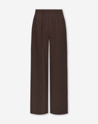 MIMMI STRUCTURE PANTS PETITE BROWN