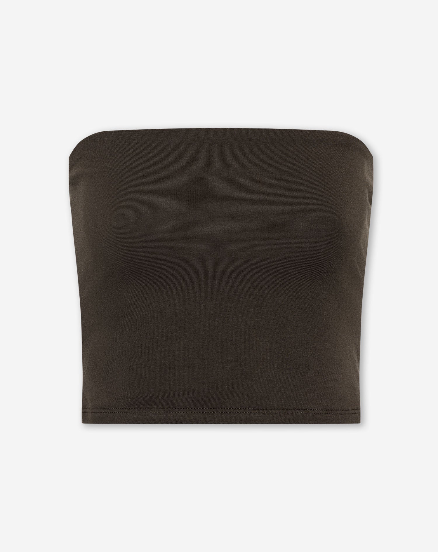 TAMAR STRAPLESS TOP DONKERBRUIN