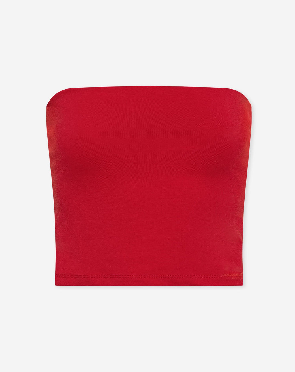 TAMAR STRAPLESS TOP RED