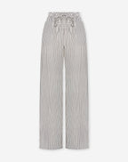 CLARA STRIPE PANTALON PETITE BLACK