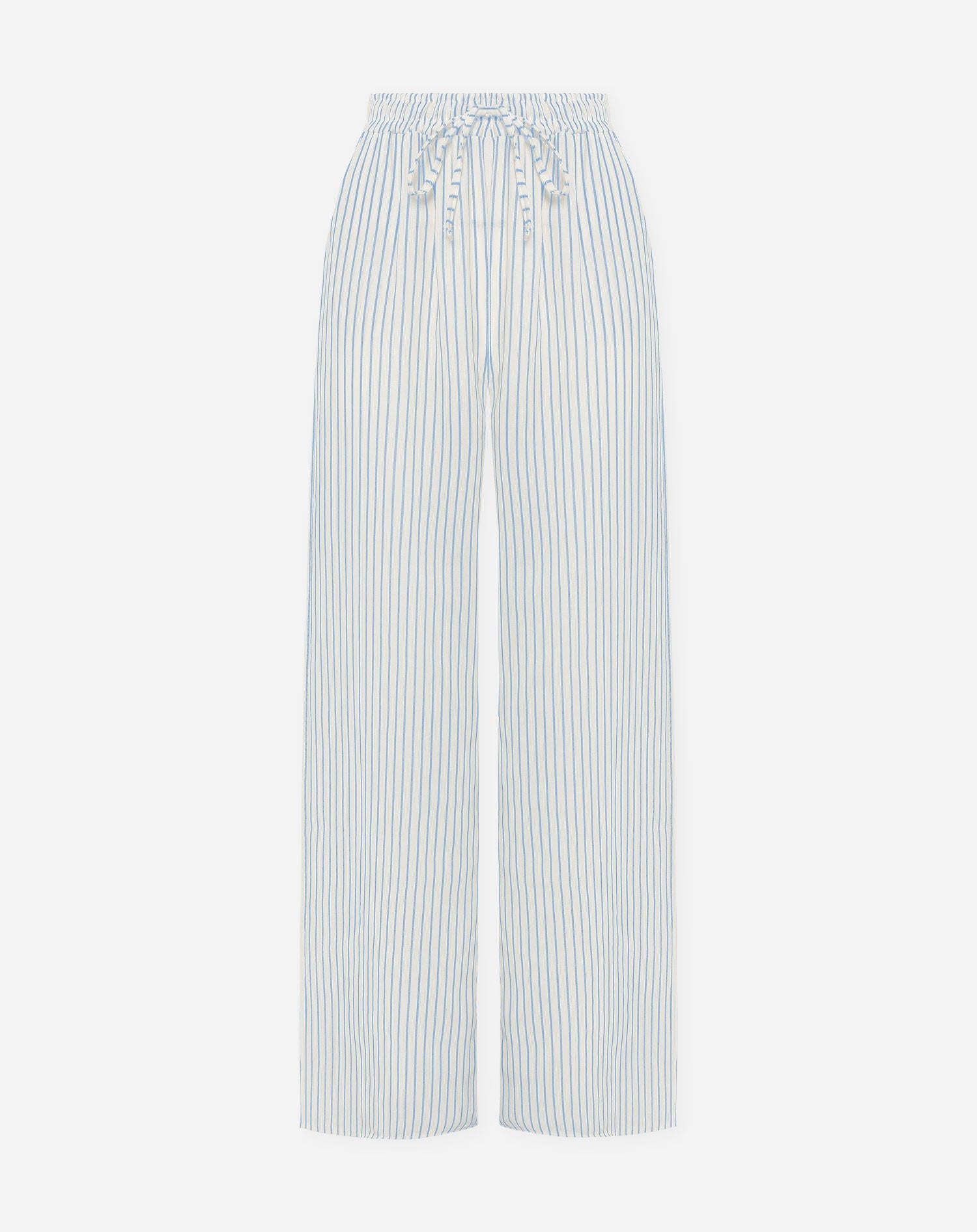 CLARA STRIPE PANTALON PETITE LIGHT BLUE