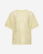 LACE TEE BUTTER YELLOW