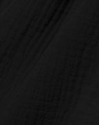 MELODY MOUSSELINE STRAIGHT LEG PANTS PETITE BLACK