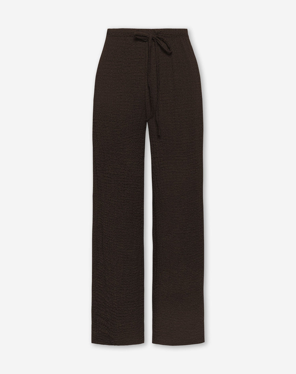 STRUCTURE STRAIGHT LEG PANTS PETITE DARK BROWN