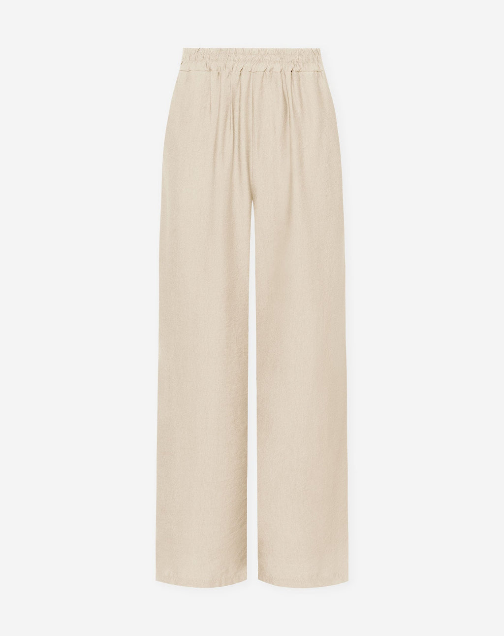 ZAYA VISCOSE STRAIGHT LEG PANTS PETITE BEIGE