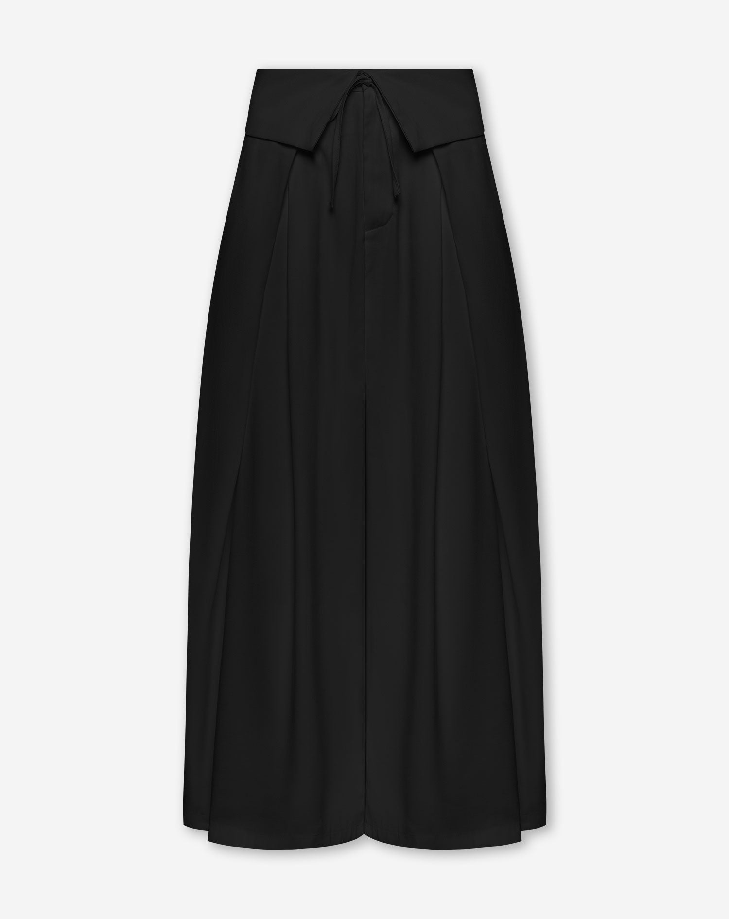 YASMIN OVERLAP PANTALON PETITE BLACK
