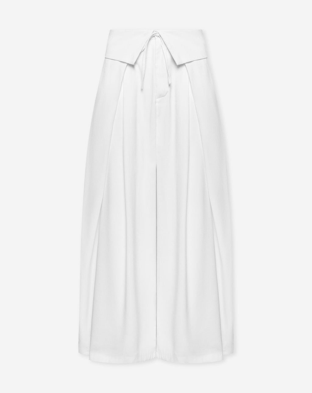 YASMIN OVERLAP PANTALON PETITE WHITE