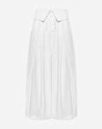 YASMIN OVERLAP PANTALON PETITE WHITE