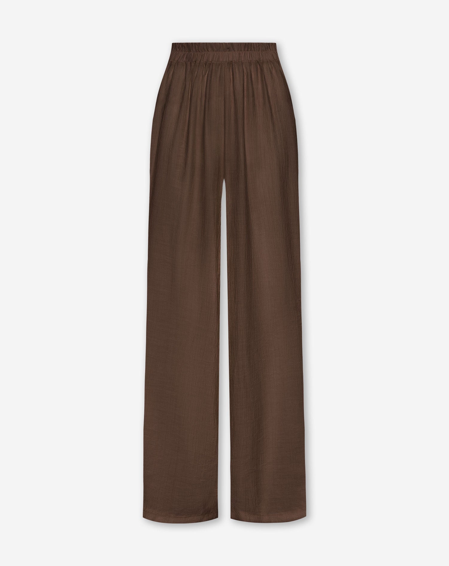 HALLY WIDE LEG PANTS PETITE BRUIN