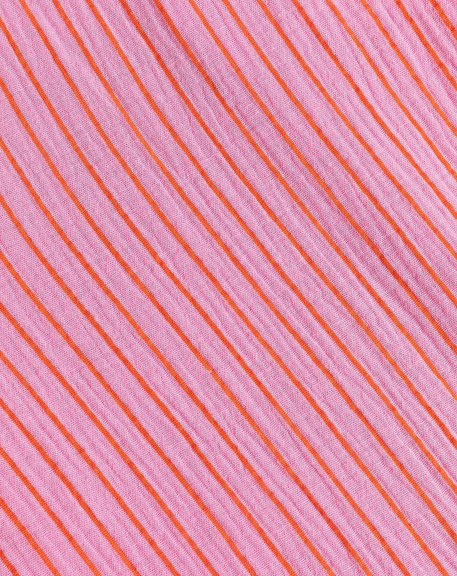 STRIPE MOUSSELINE STRAIGHT LEG PANTS PETITE PINK