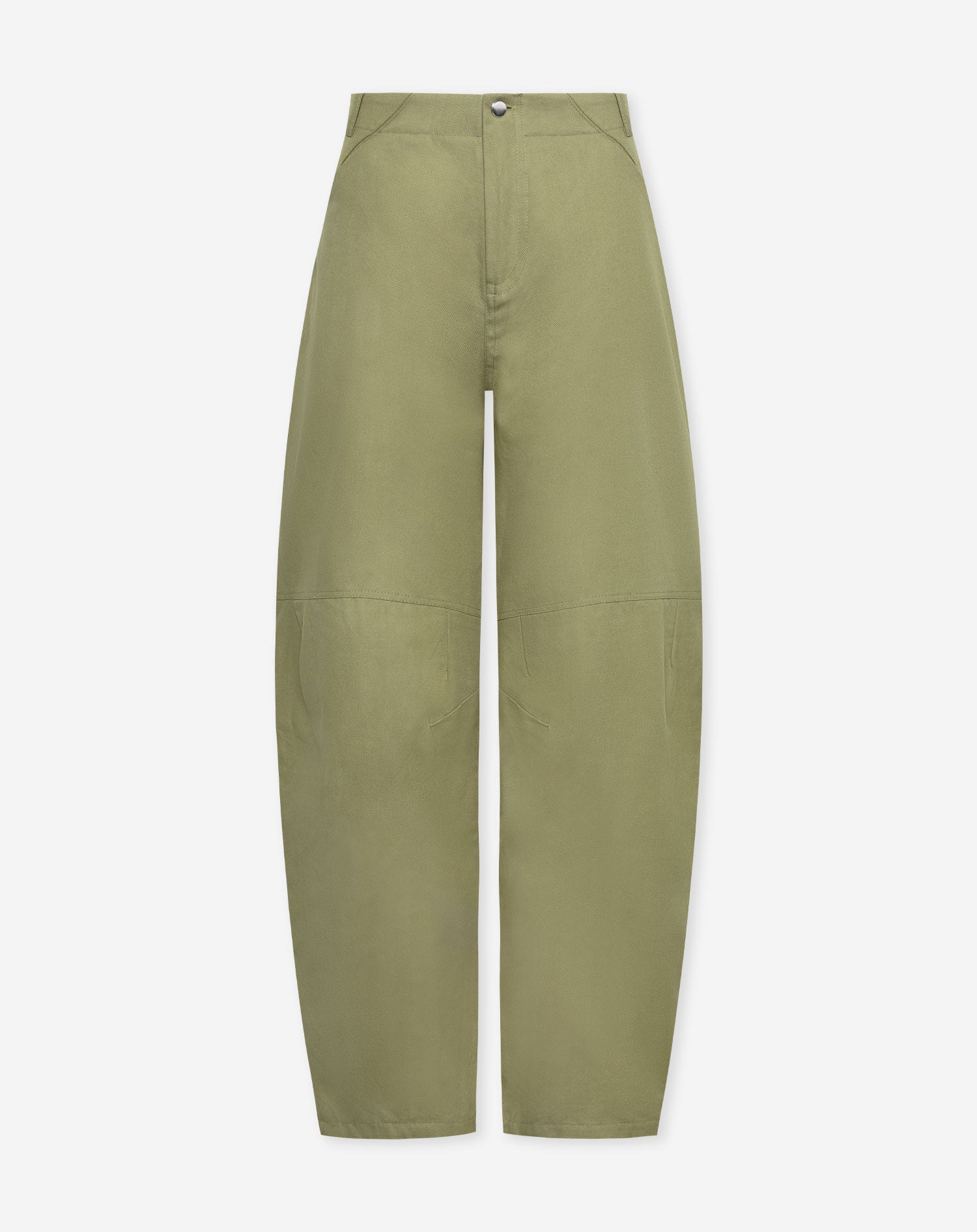 BARREL LEG PANTS PETITE OLIVE