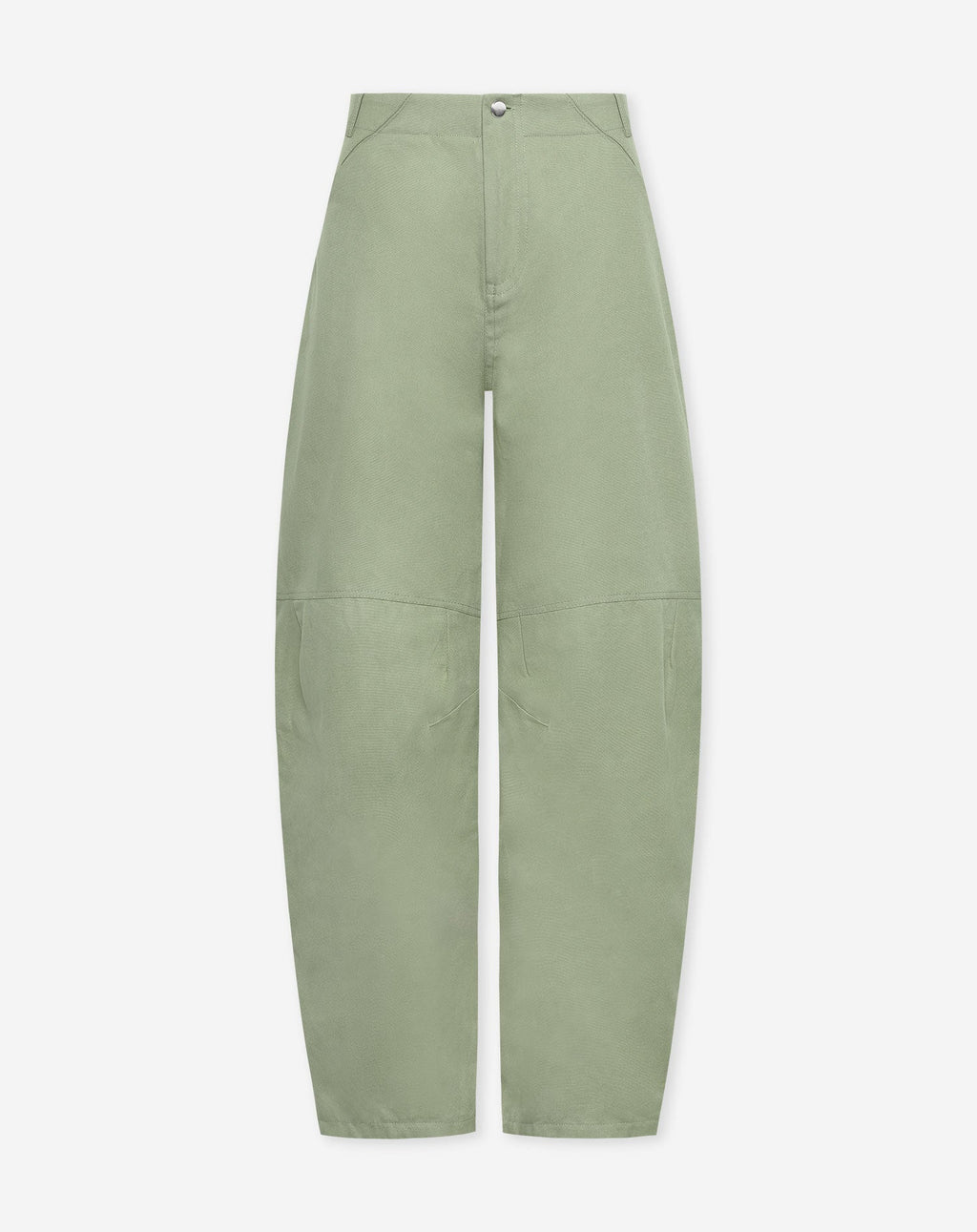 BARREL LEG PANTS PETITE SAGE GREEN