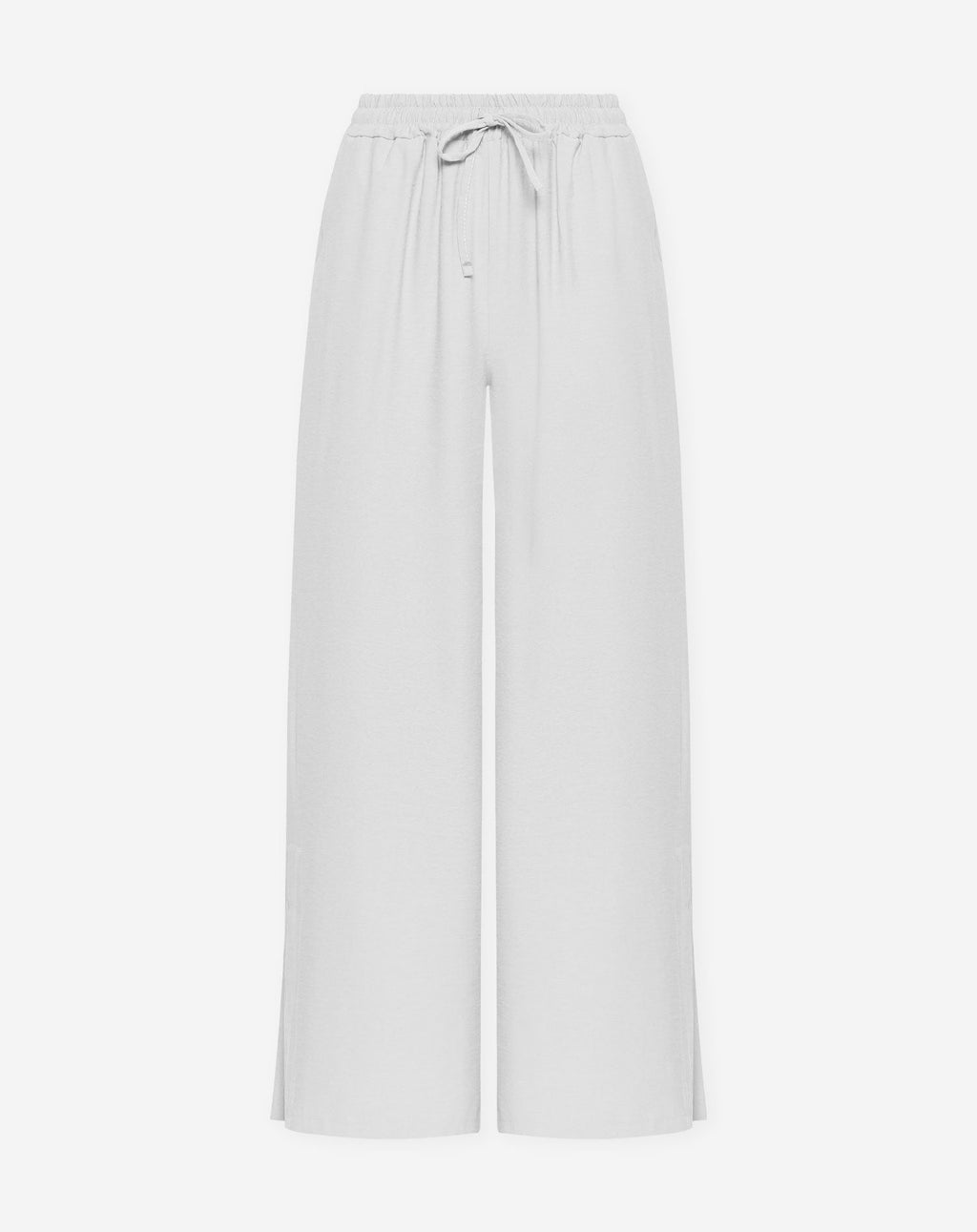 DAVINA VISCOSE SLIT PANTS PETITE WIT