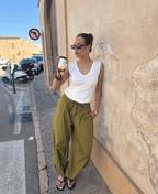 DILARA BALLOON PANTS PETITE OLIVE