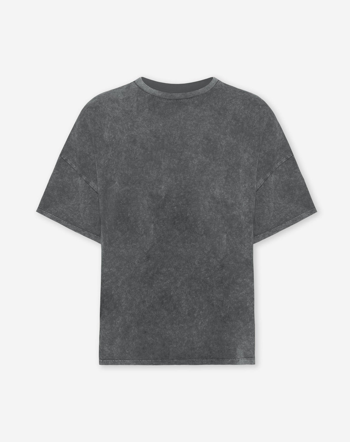 BASIC OVERSIZED TEE ACID GREY