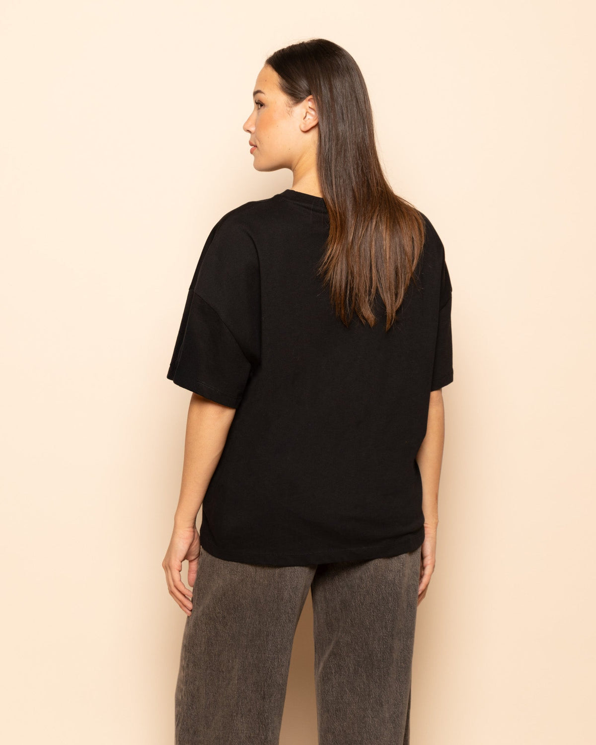 BASIC OVERSIZED TEE BLACK