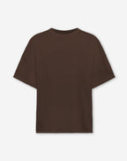 BASIC OVERSIZED TEE BROWN