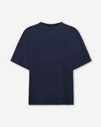 BASIC OVERSIZED TEE NAVY BLUE