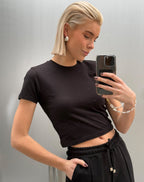 BABY JERSEY TEE BLACK