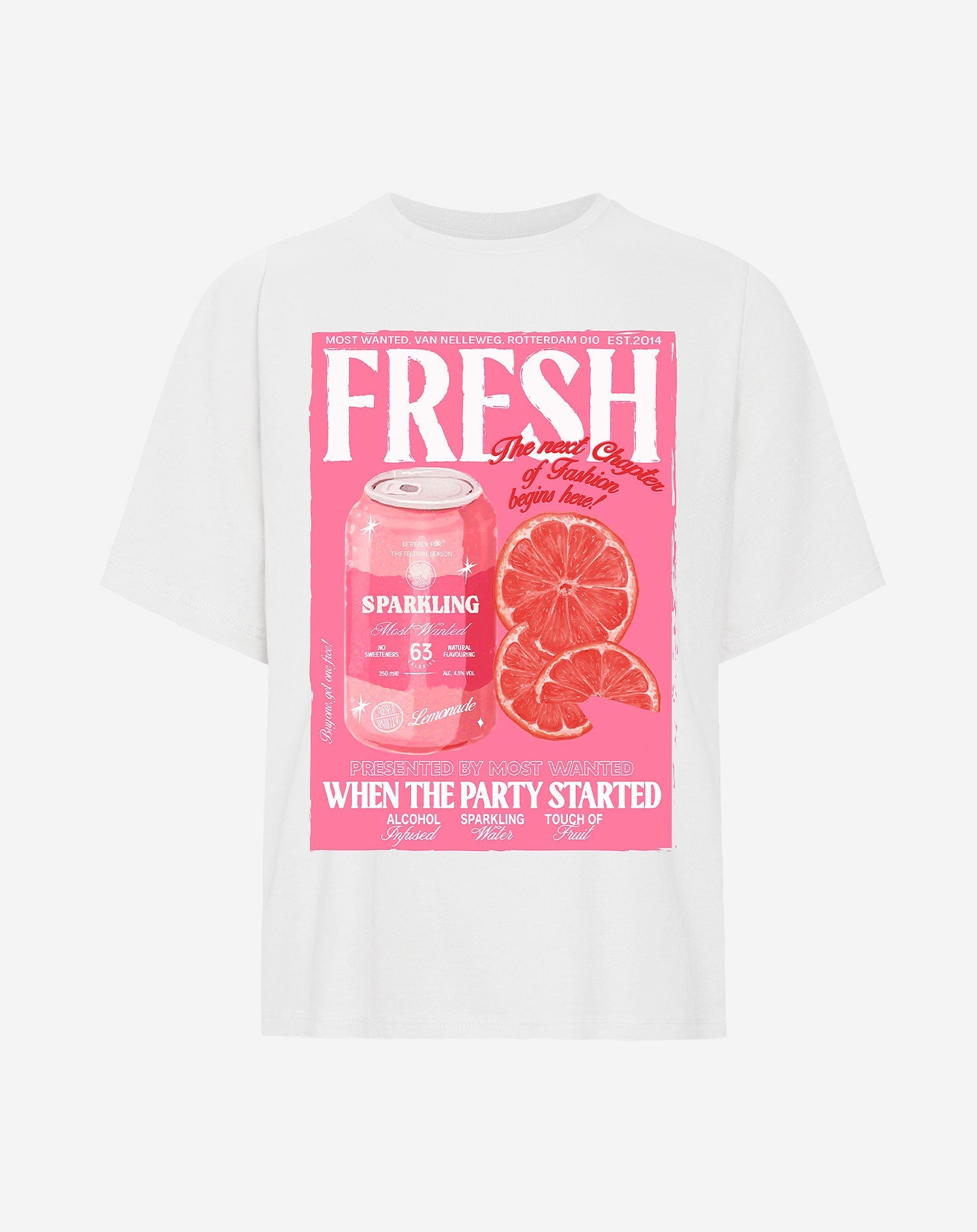 FRESH OVERSIZED TEE CREAM