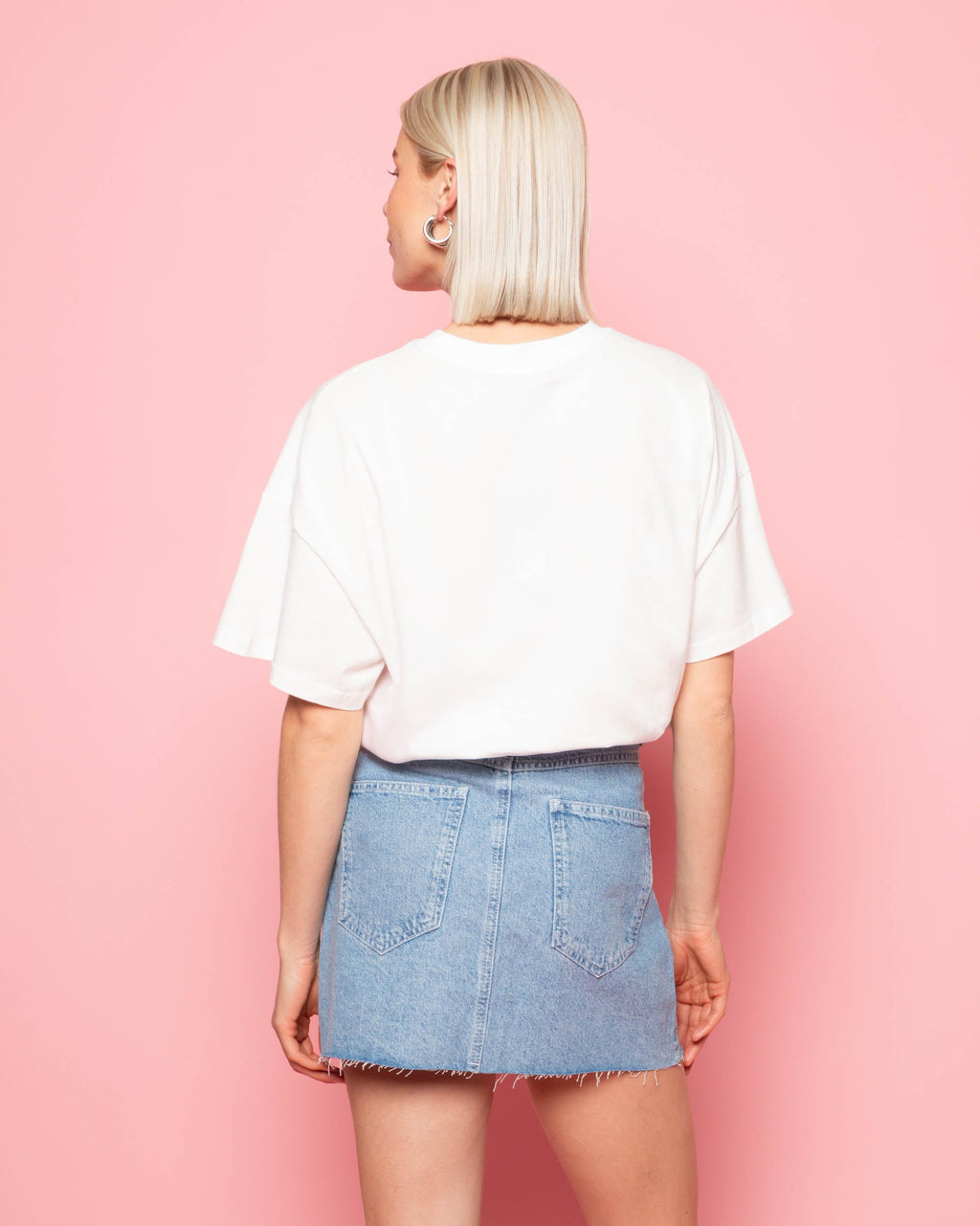 FRESH OVERSIZED TEE CREAM