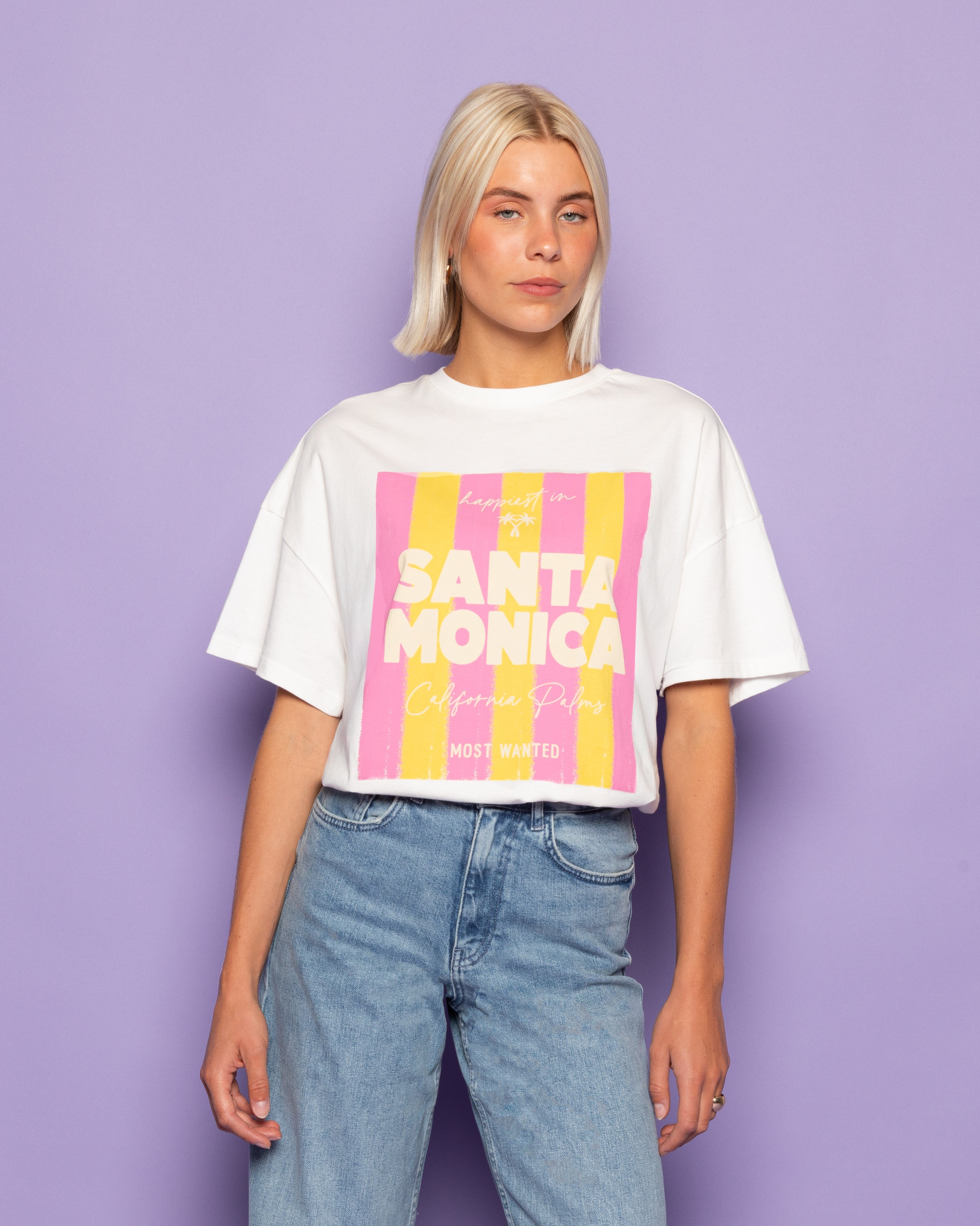 SANTA MONICA OVERSIZED TEE