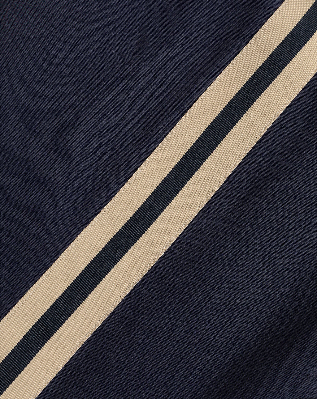 WIDE LEG TAPE SWEAT PANTS PETITE NAVY