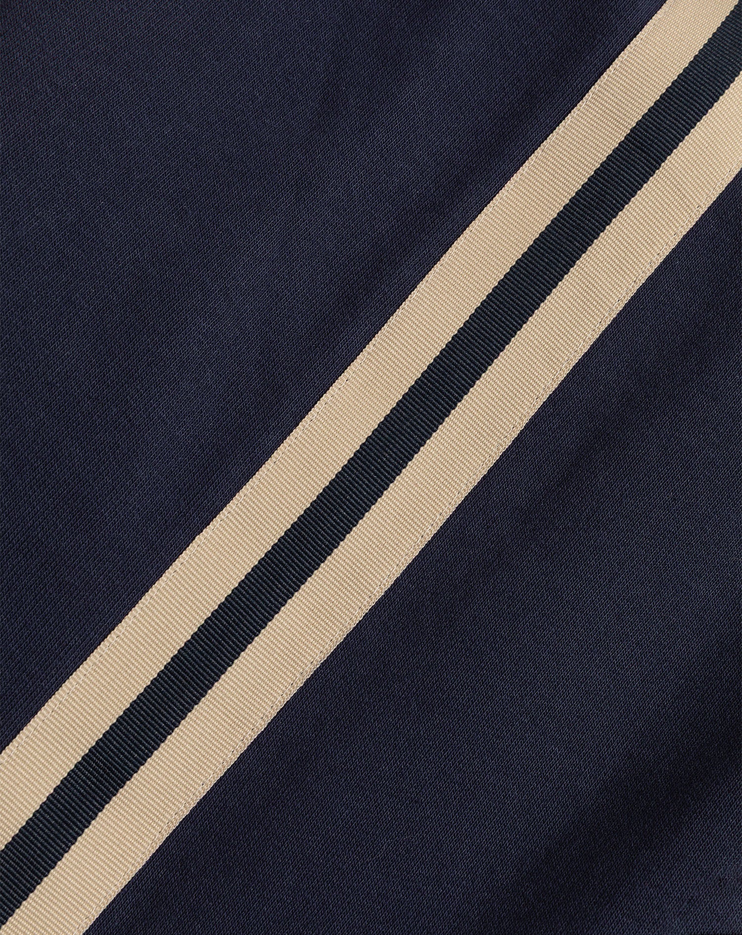 WIDE LEG TAPE SWEAT PANTS PETITE NAVY