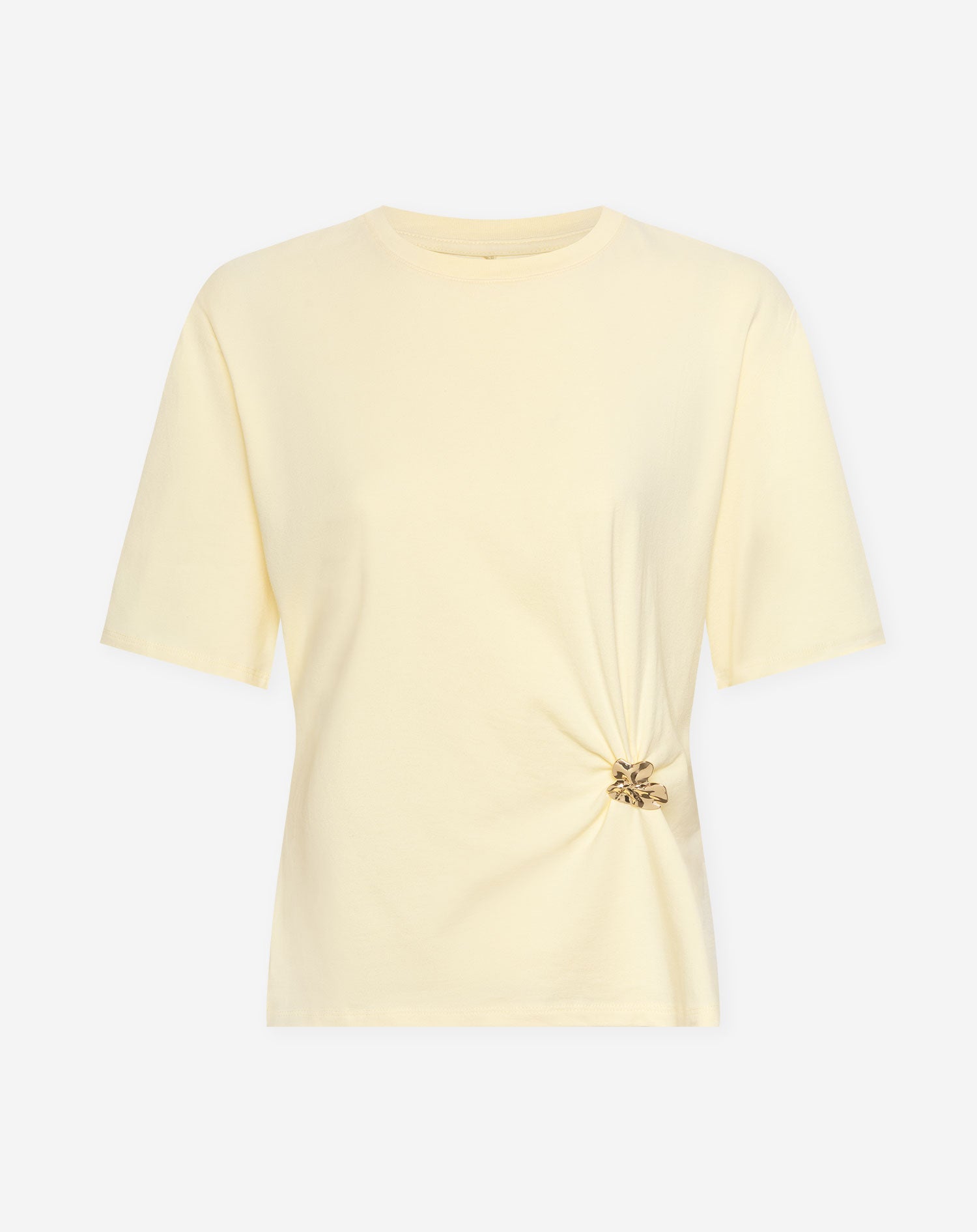 BROCHE TEE BUTTER YELLOW