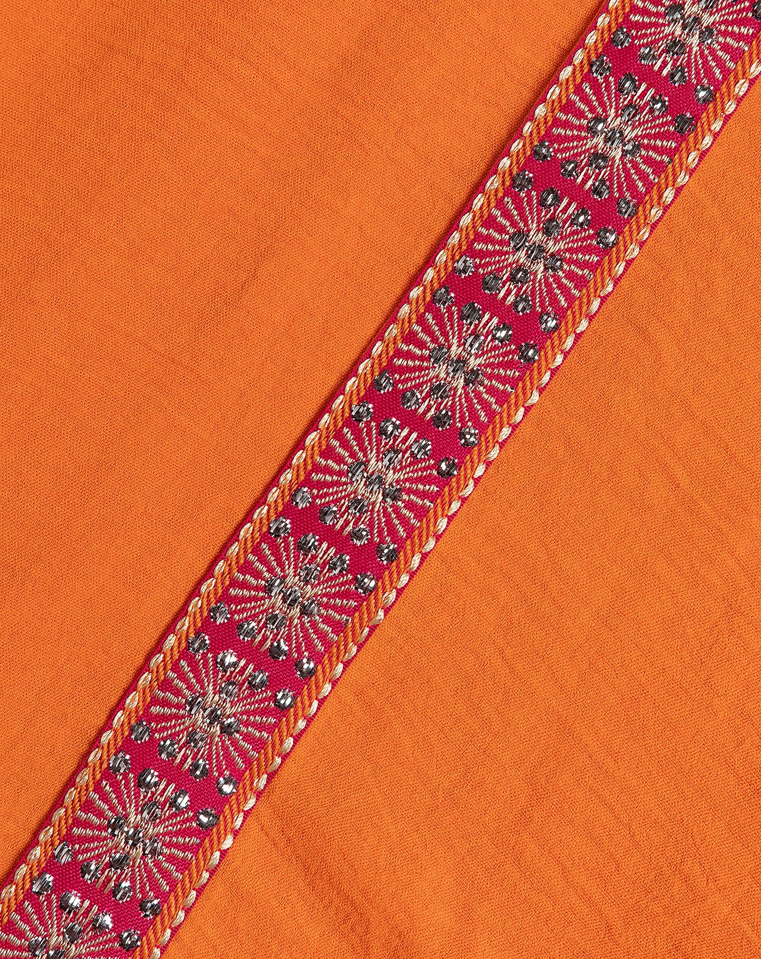 JULIE TAPE PANTALON PETITE ORANGE FUCHSIA