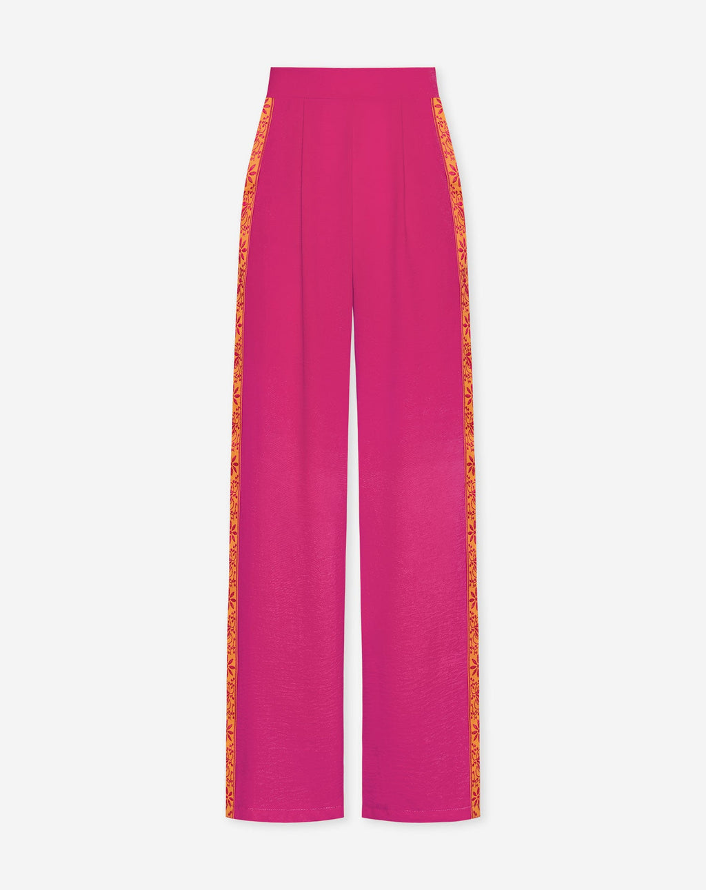 JULIE TAPE PANTALON PETITE FUCHSIA ORANGE