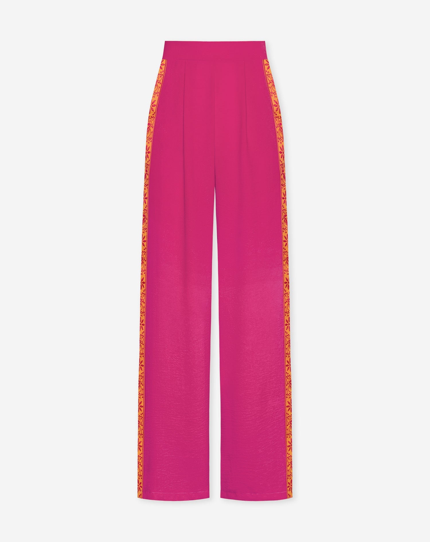 JULIE TAPE PANTALON PETITE FUCHSIA ORANGE