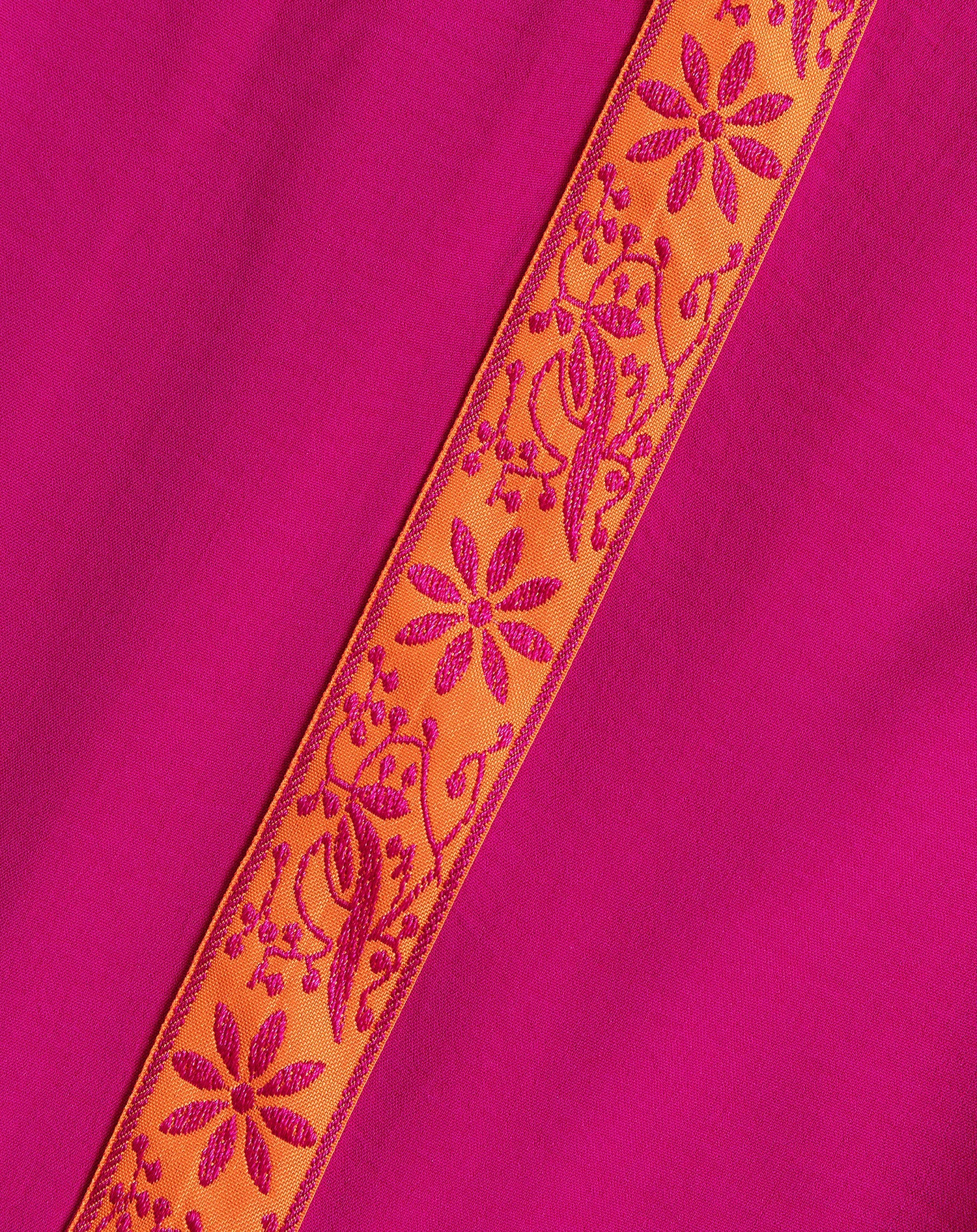 JULIE TAPE PANTALON PETITE FUCHSIA ORANGE